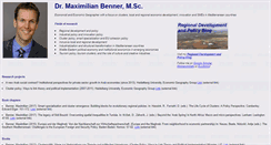 Desktop Screenshot of maximilian-benner.de